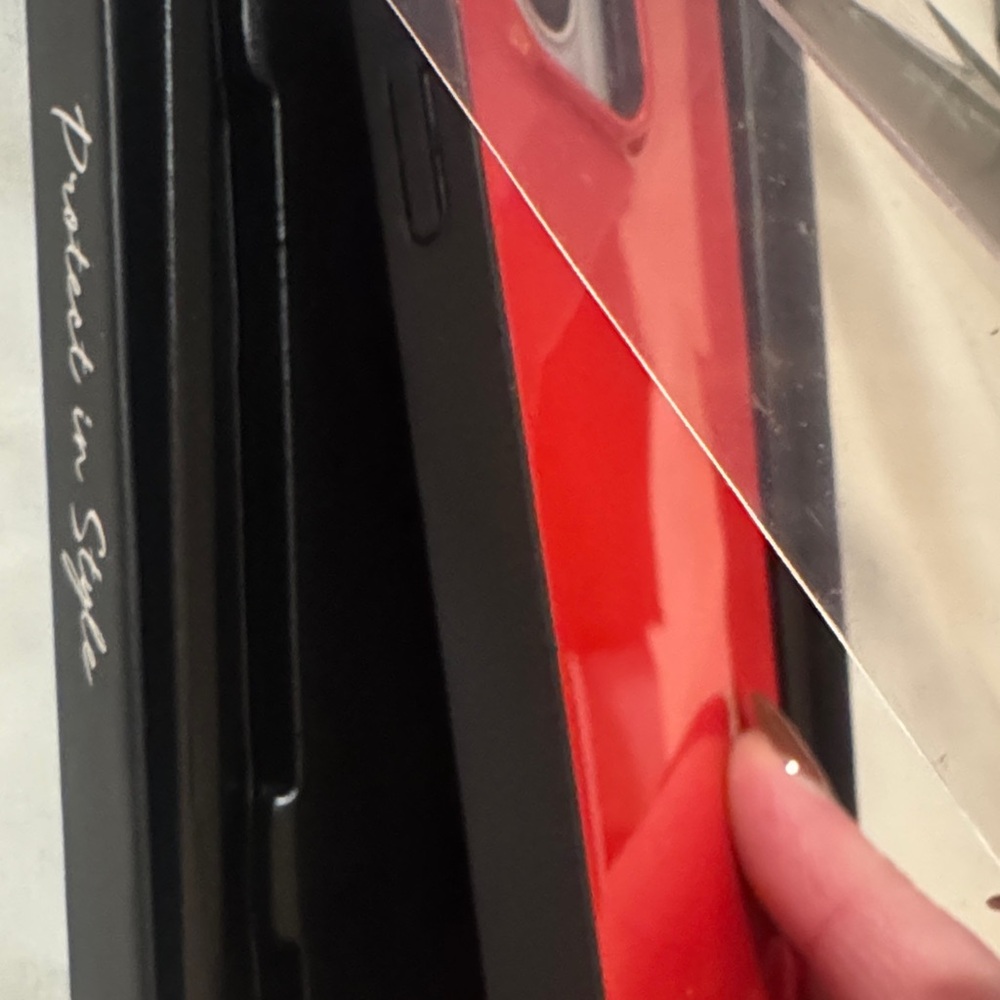 Flaunt Red Square Case for iPhone 15 Pro Max - Picture 2 of 2